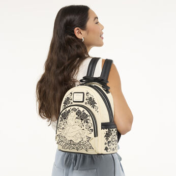 Alice in Wonderland Floral Mini Backpack LFlifestyle1 view 2